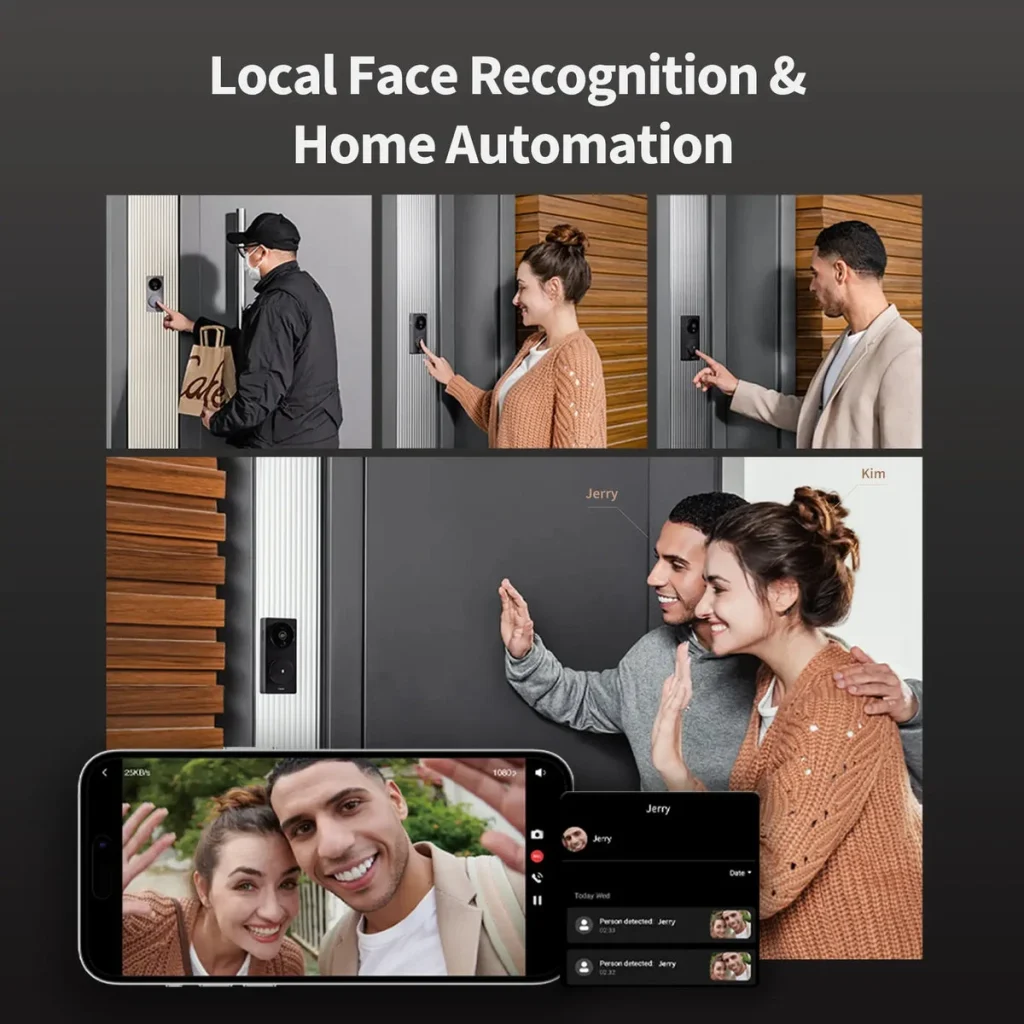 زنگ در تصویری هوشمند آکارا Video Doorbell G4